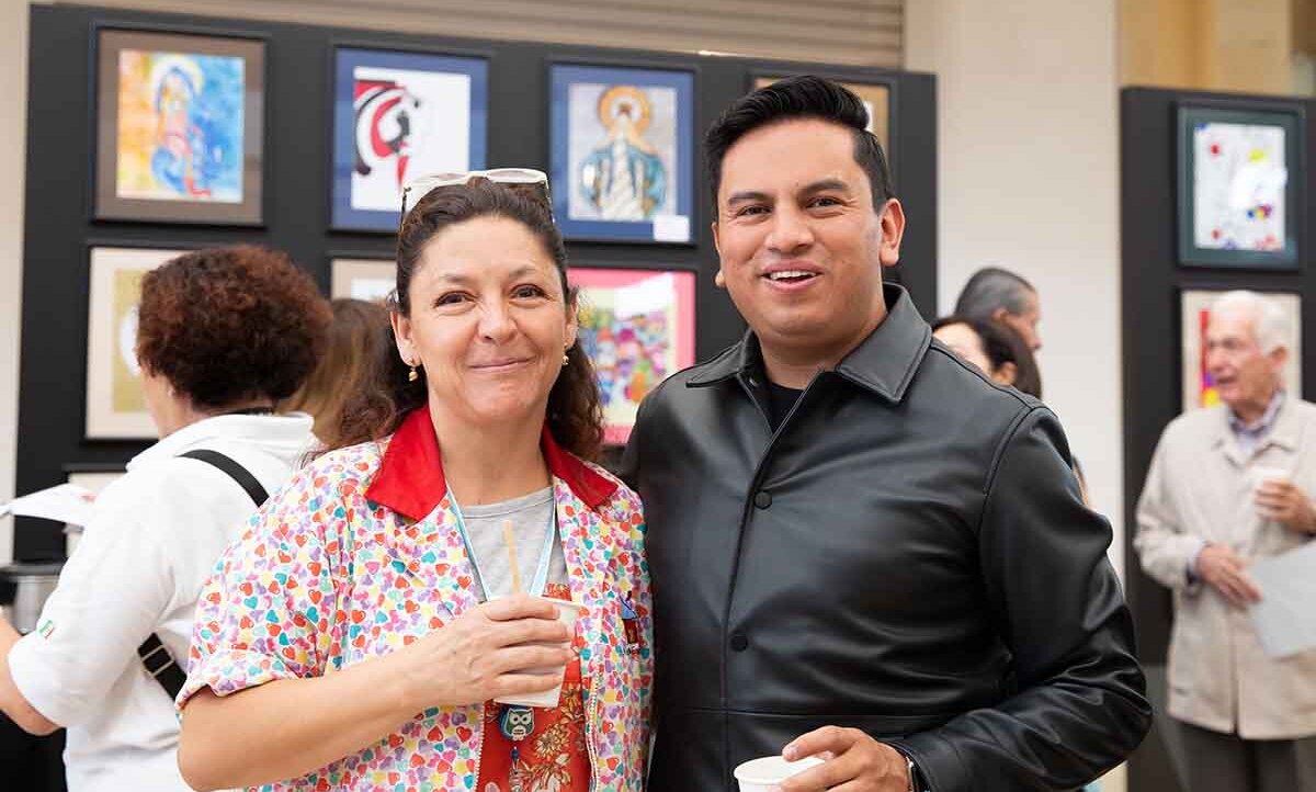 Bárbara Zermeño y Reymundo Lumbreras