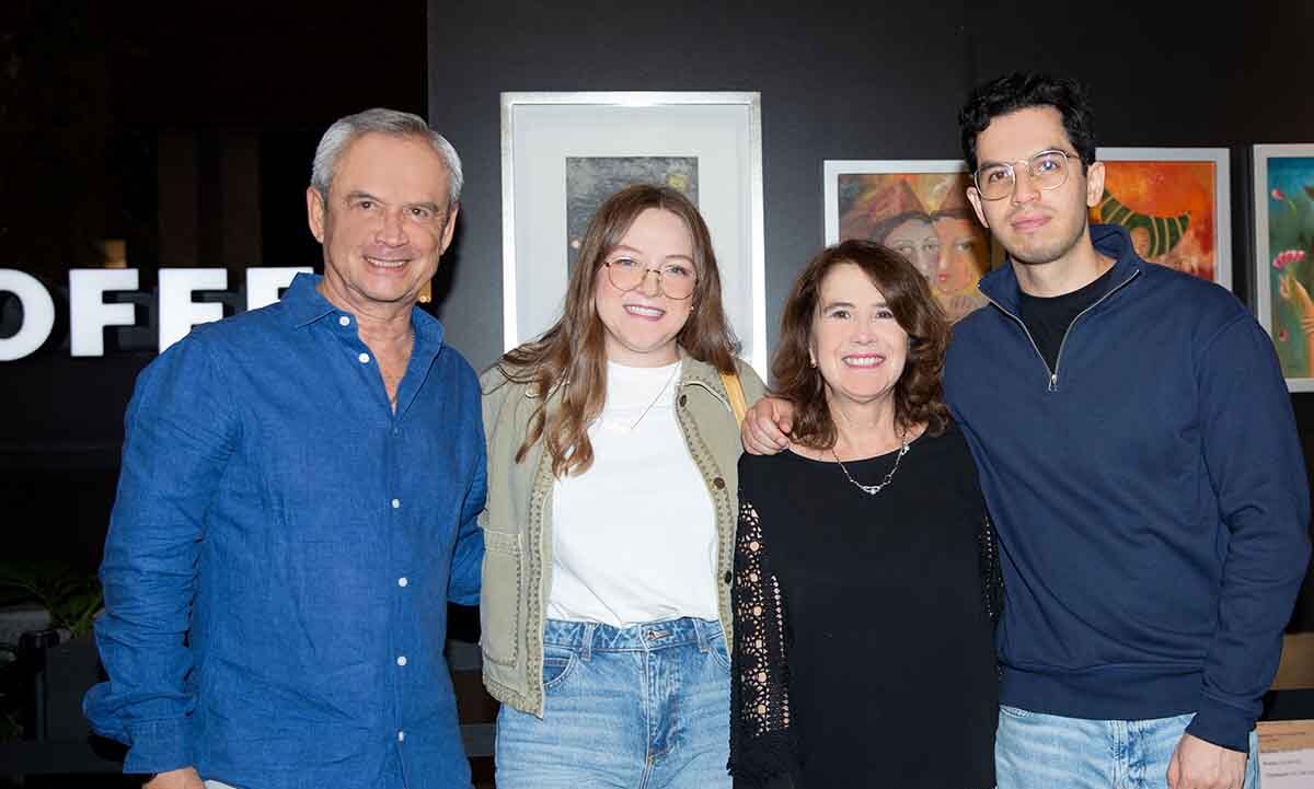 Carlos De la Rosa, Catarina Minutti, Ana Noriega y Carlos De la Rosa
