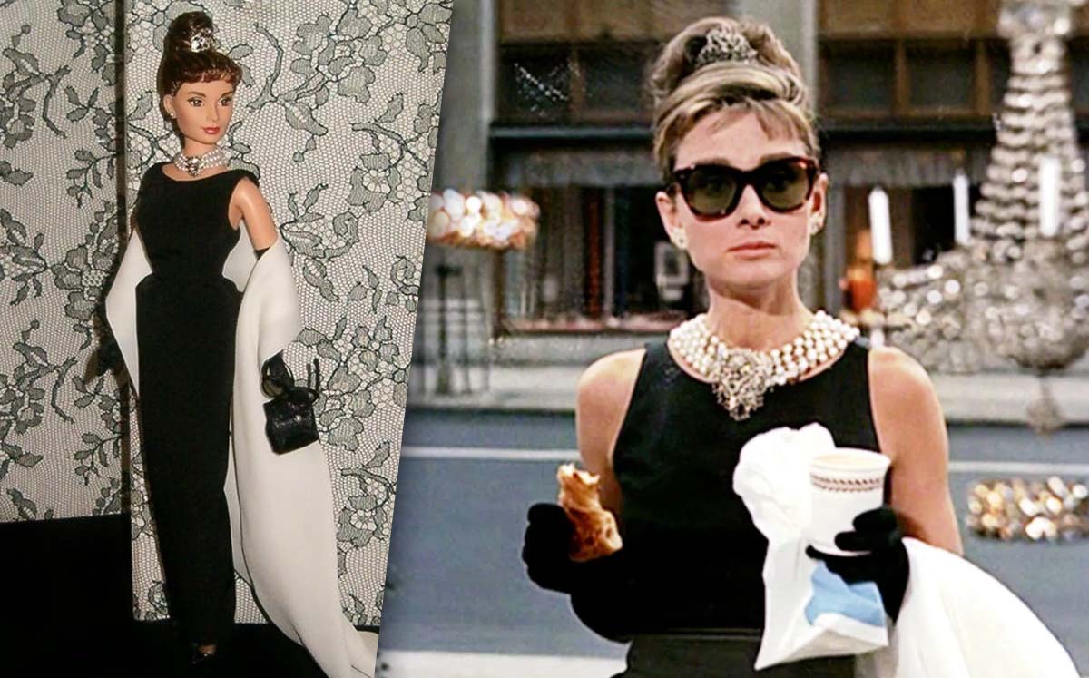 Audrey Hepburn "Breakfast at Tiffany's", Muñeca Barbie 1998 / Foto: Cortesía