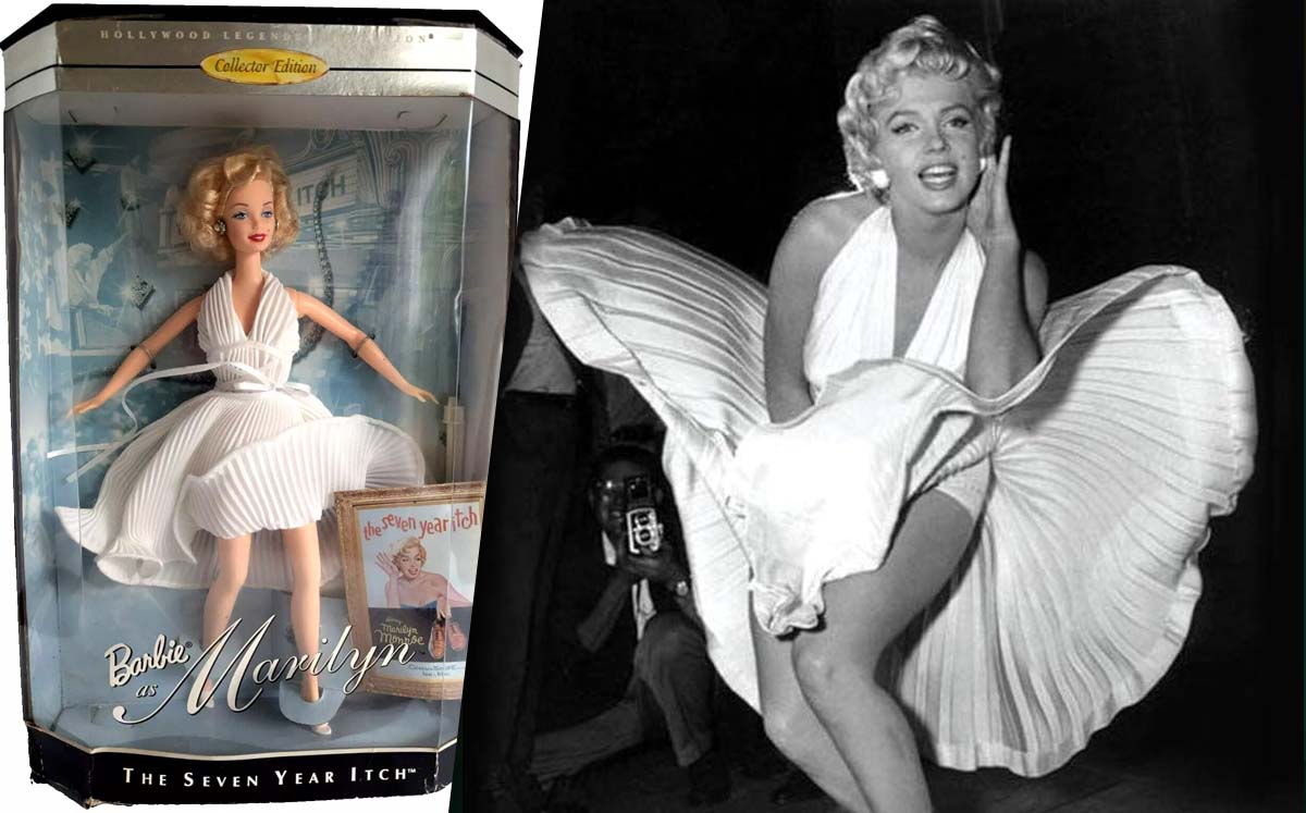 Barbie como Marilyn Monroe 1997  Edición Coleccionista / Foto: Cortesía