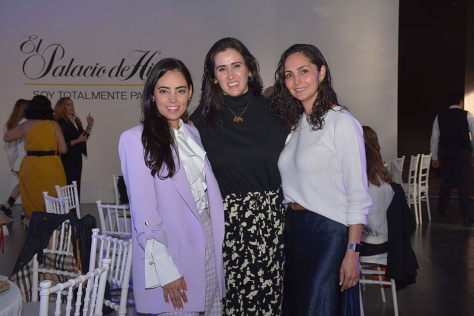 Daniela Villasenor, Yukie Llamas y Carlamaría Morales