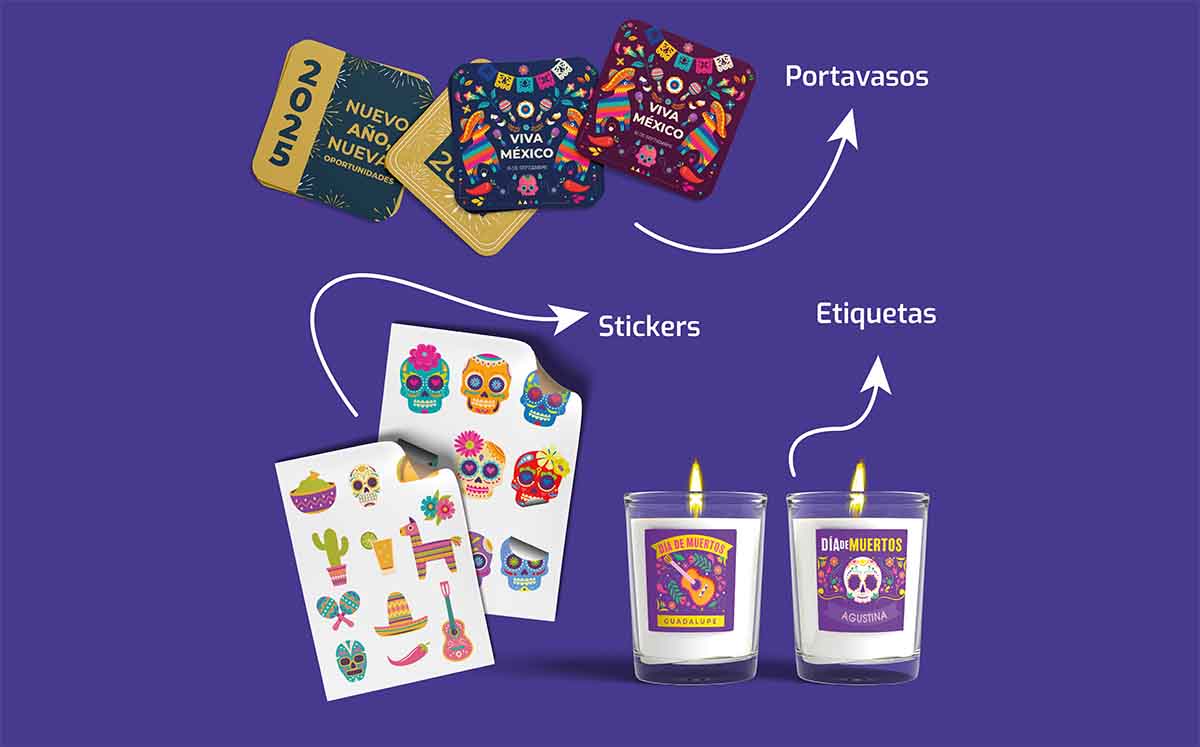 Con sus diseños puedes sorprender a tus invitados con algún juego dinámico como la lotería.(Foto: cortesía)