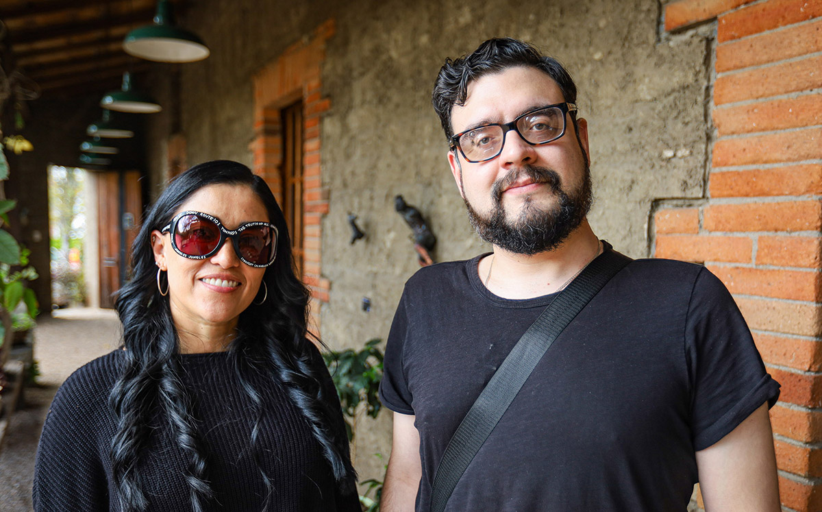 Elena Navarro y Diego Pozo