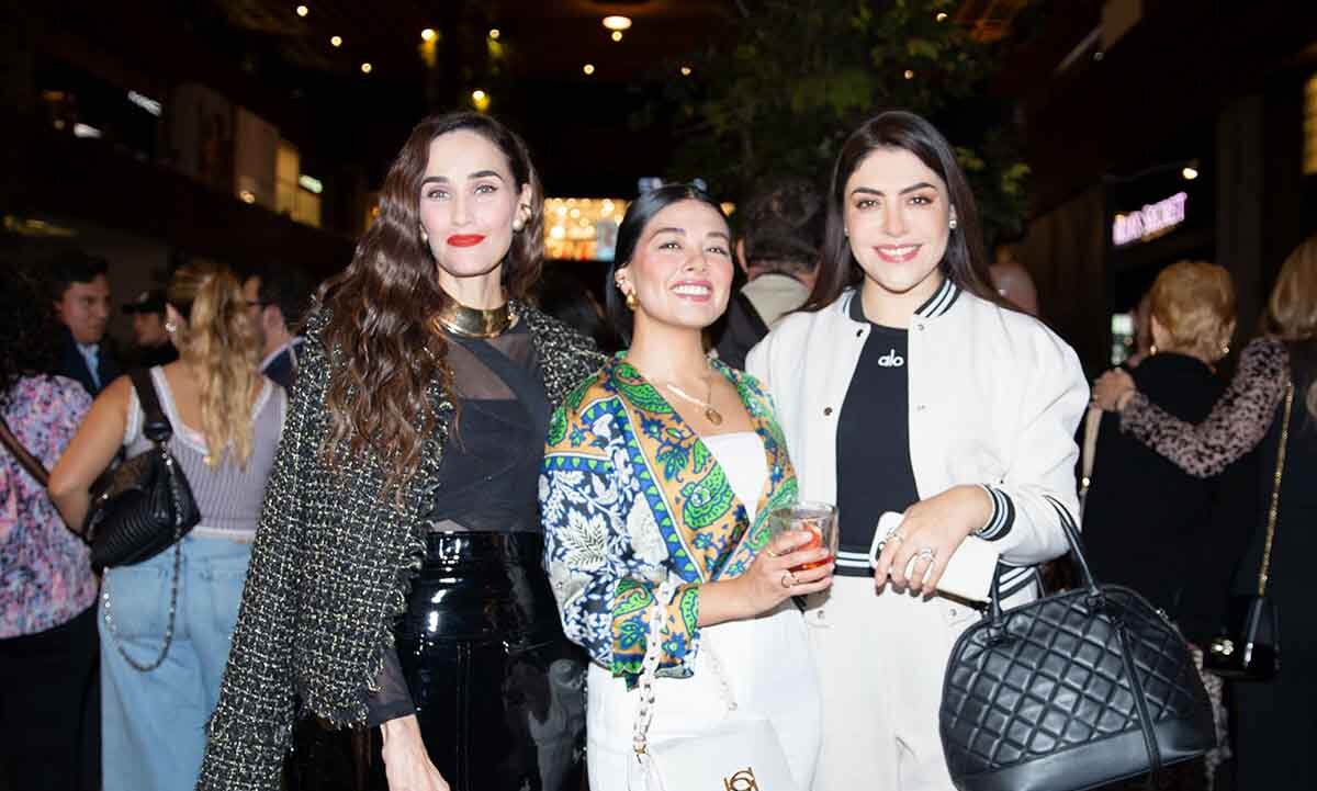 Paulina Loya, Cinthia Meza y Samantha Graley