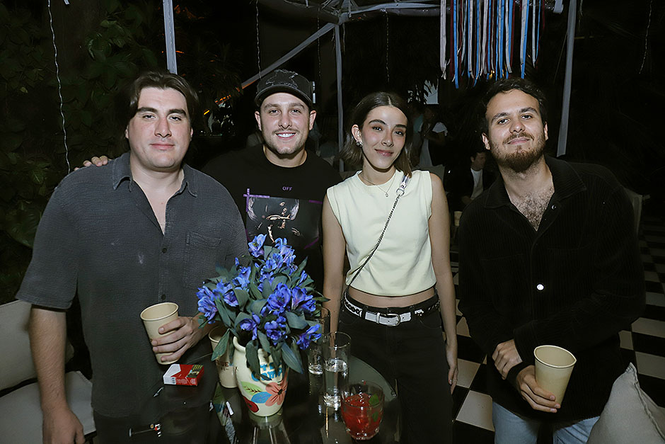 Jaime Hernández, Carlos Unger, Yanik Kuri y Adolfo Bautista