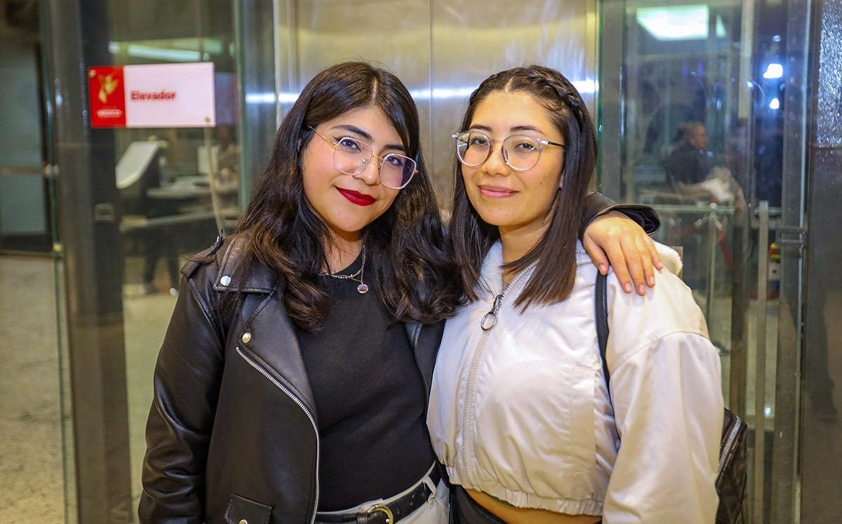 Jimena Palma y Guadalupe Morán