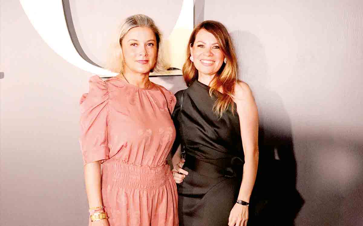 LUPE MARÍA REYES Y AIDEE MONTES nos regalaron sus mejores sonrisas durante el evento