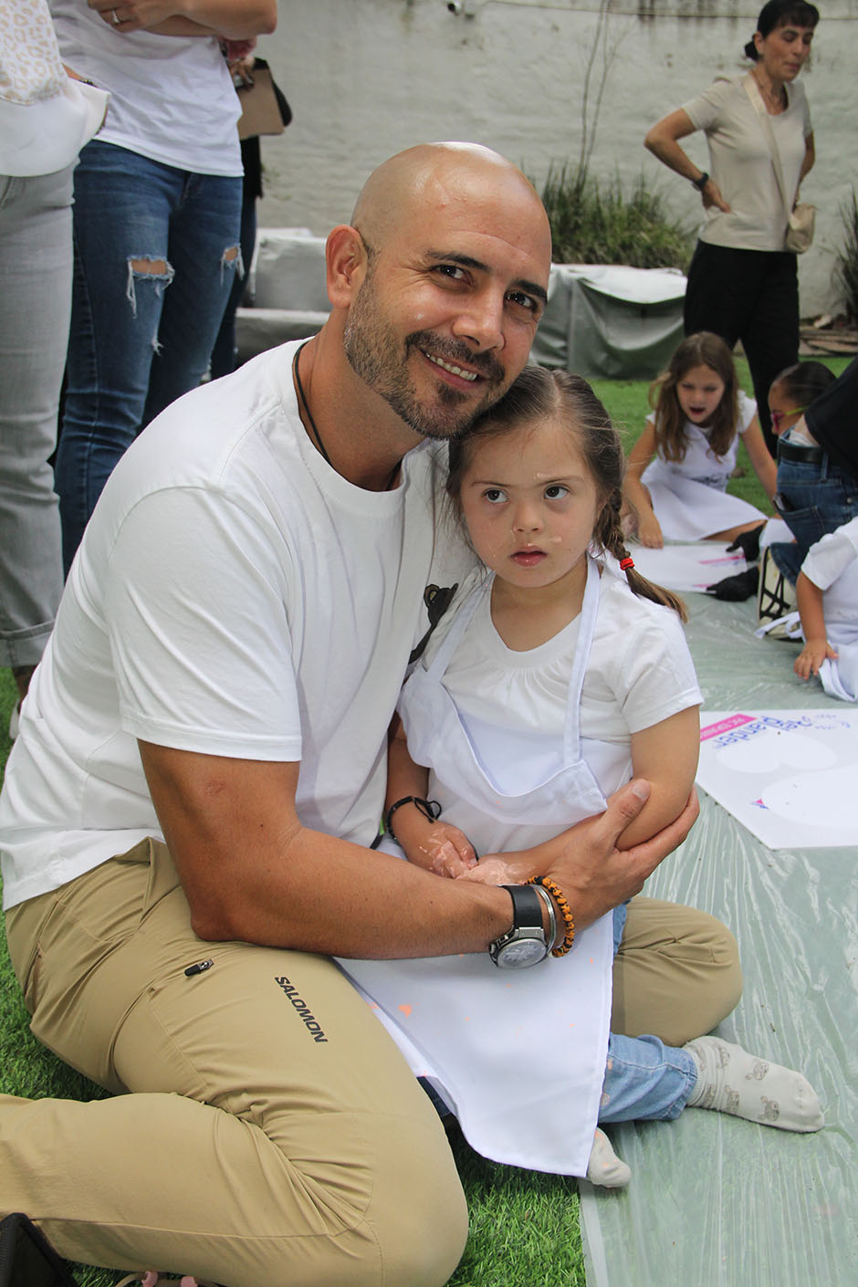 Manolo Cuevas y Dominika Cuevas.