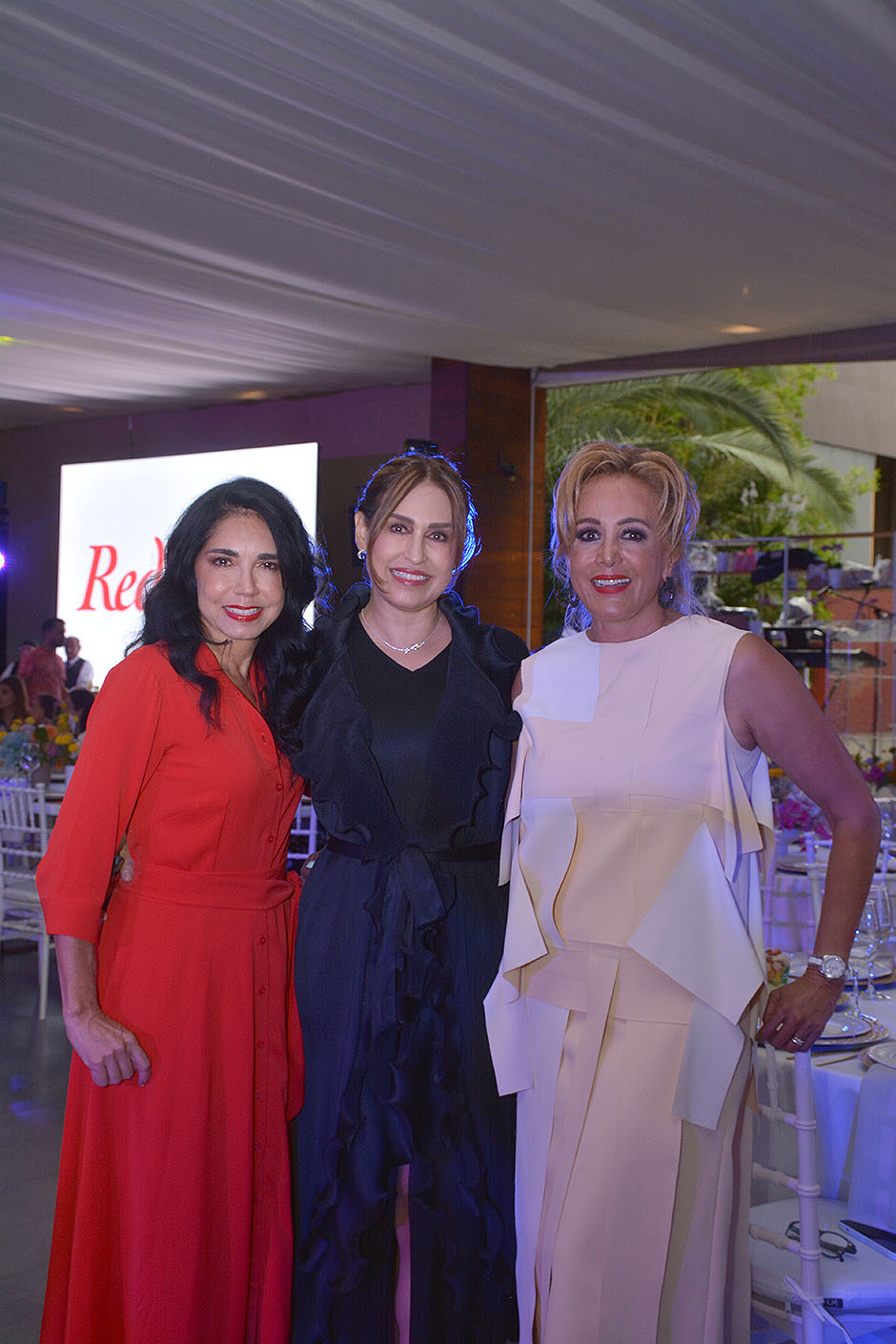 Marisela Caro, Ana Mendoza y Esther Parra