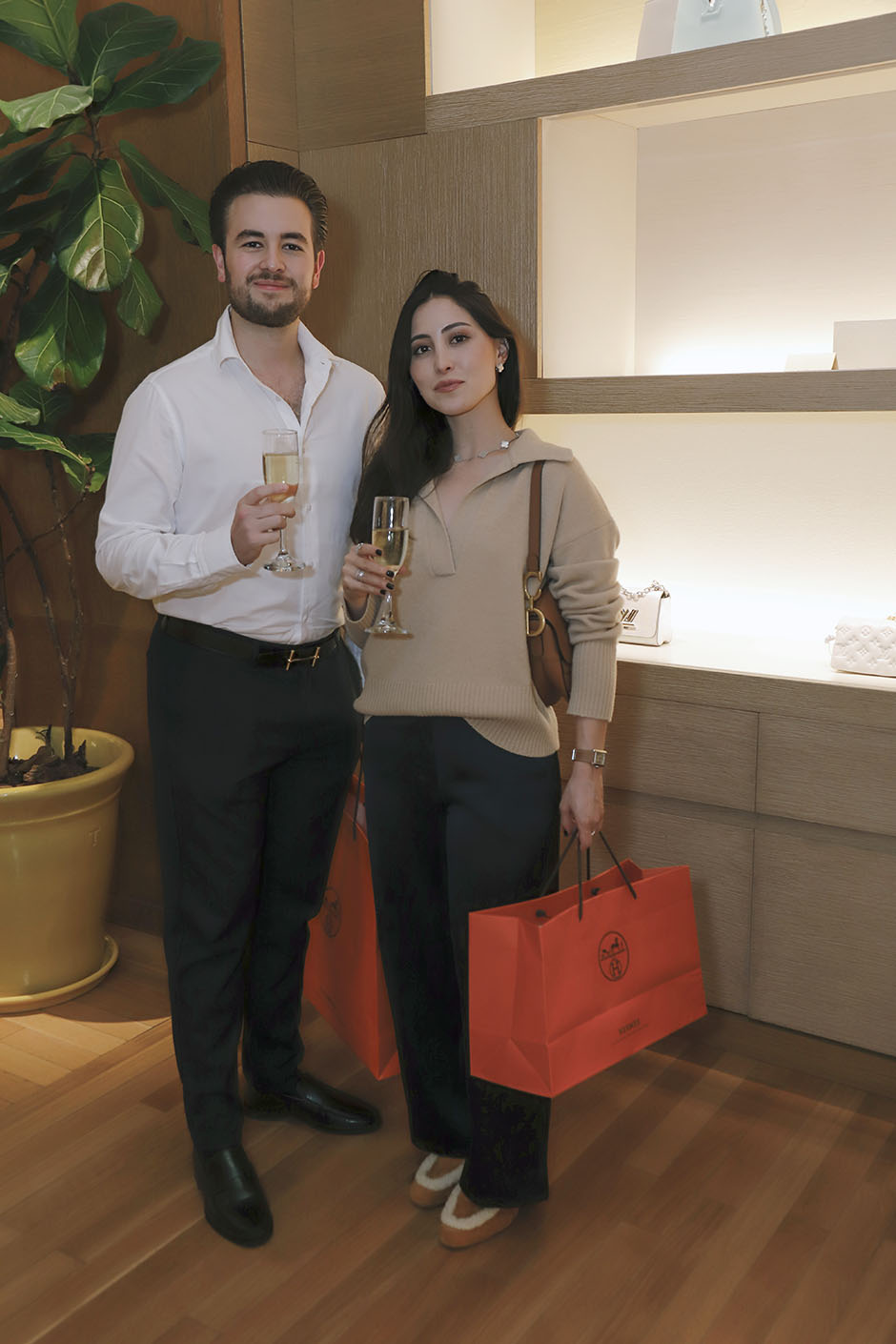 Miguel Ángel Michel y Rosana Damy