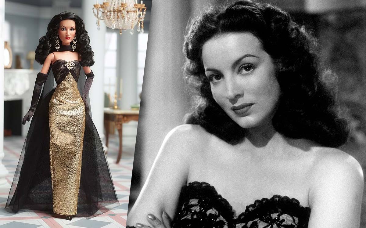 Muñeca de colección Barbie María Félix con un Elegante Vestido / Foto: Cortesía