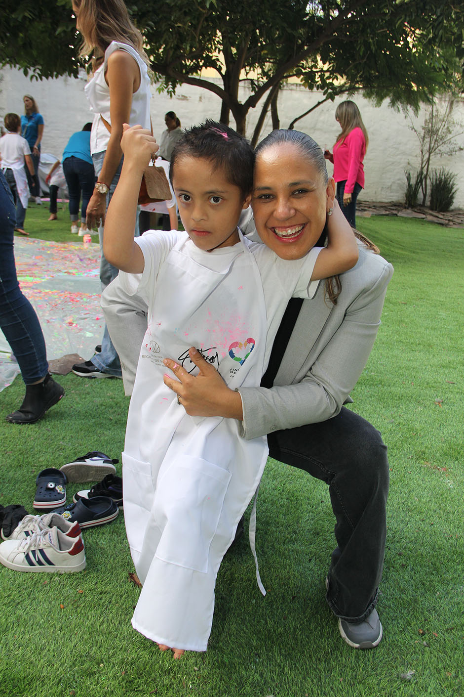 Nicolás Luna y Claudia Hidalgo