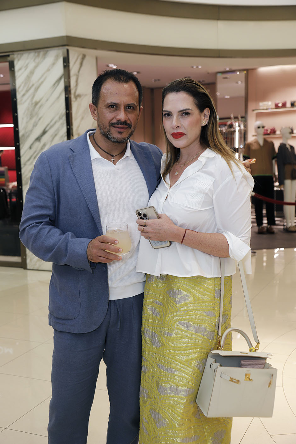 Oswaldo Huerta y Daniela Liepert