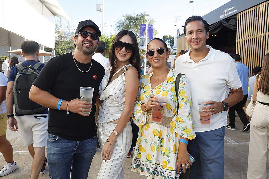 Christian Warren, Giselle Mondragón, Aili Jasso y Guillermo Vázquez