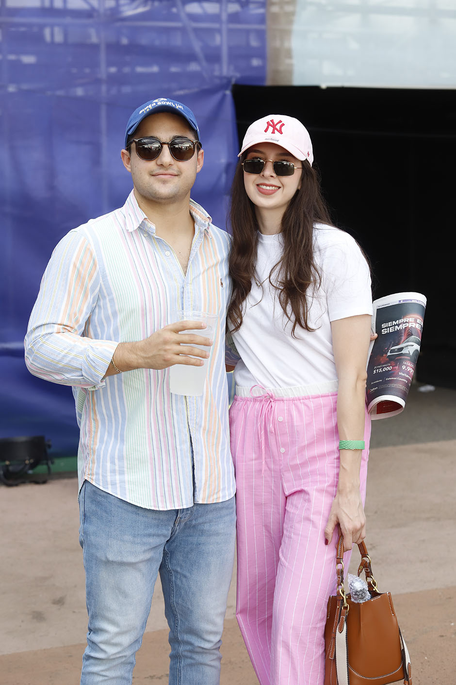 Oscar de Pono y Fernanda Santander