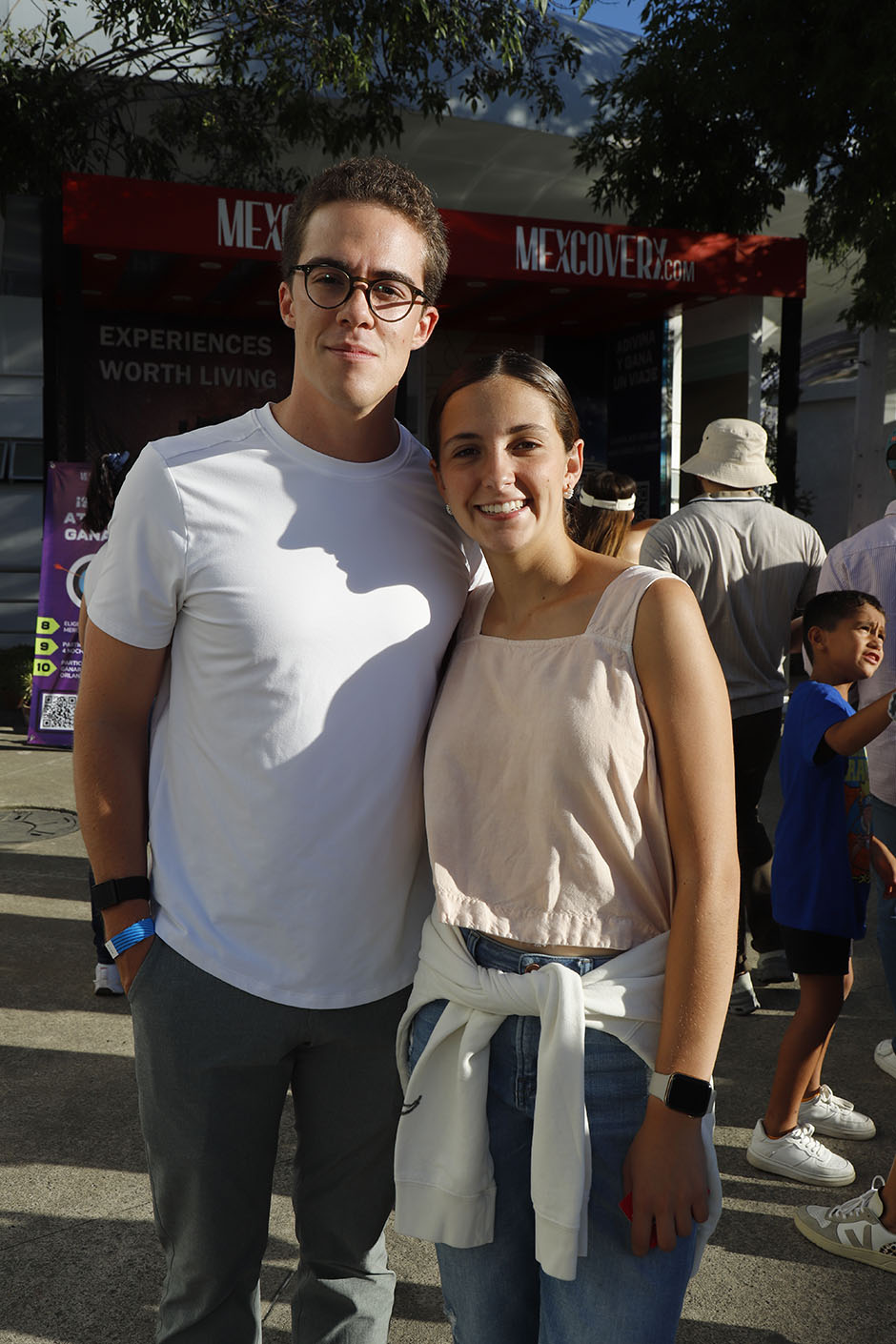 Álvaro Lapuente y Mariana Morales