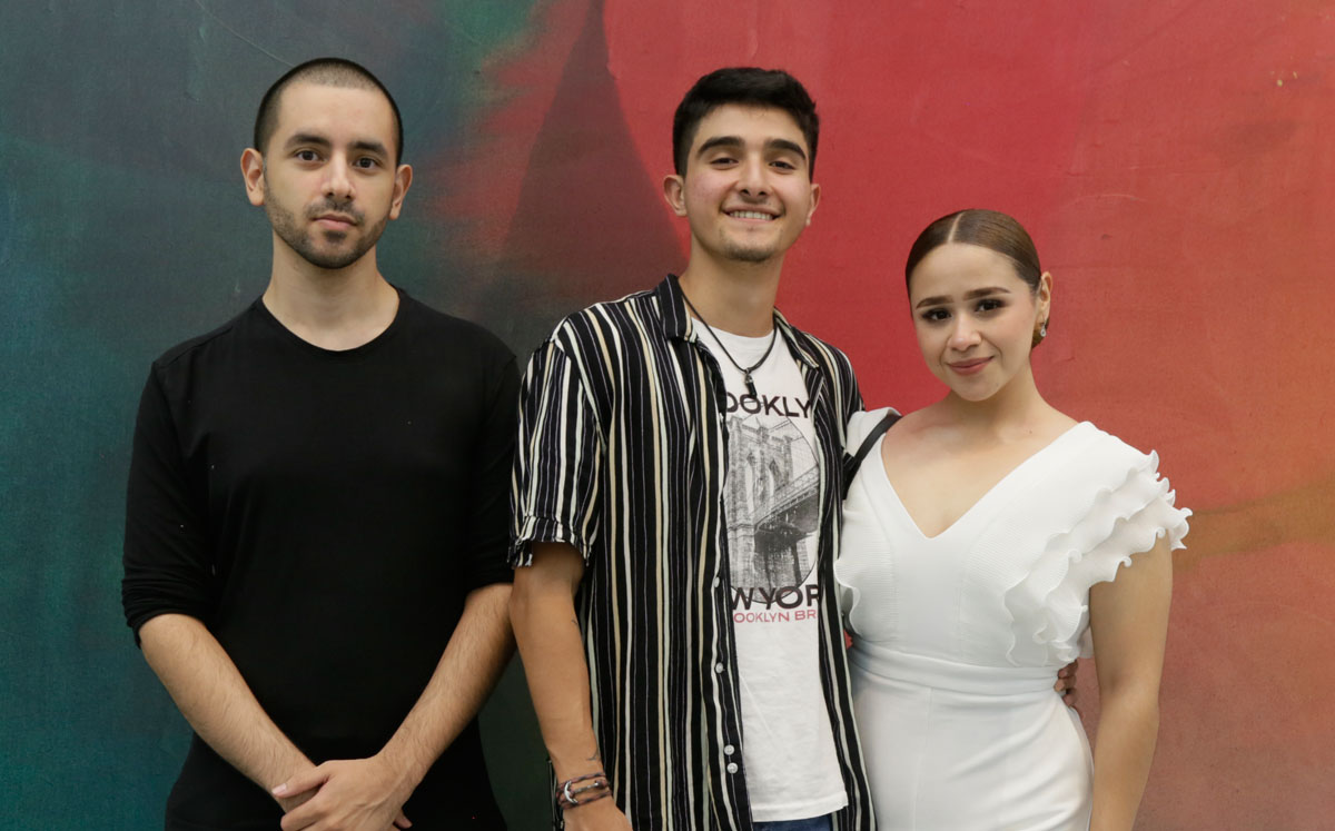 Alberto Gaytán, Miguel Carrizales y Katia Guevara