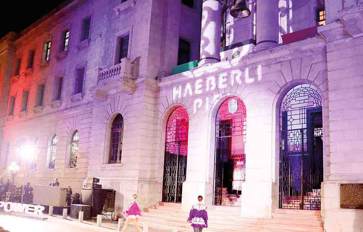 Con gran elegancia, HAEBERLI PIEL presente en el evento