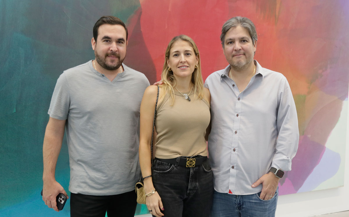 David Elizondo, Mariam Villareal y Patricio Elizondo