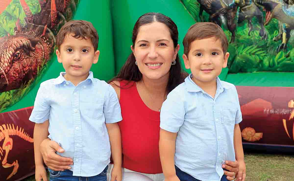 Emilio Susarrey, Lorena Canales de Susarrey y Eugenio Susarrey / Fotos: Daniel Saldívar