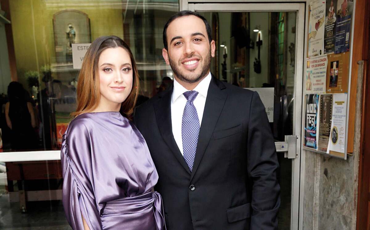 Estefany García y Carlos Checaiban