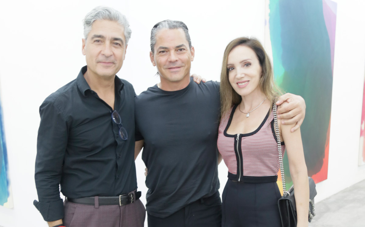 Gabo Elizondo, Alejandro Villanueva y Nora Garza T