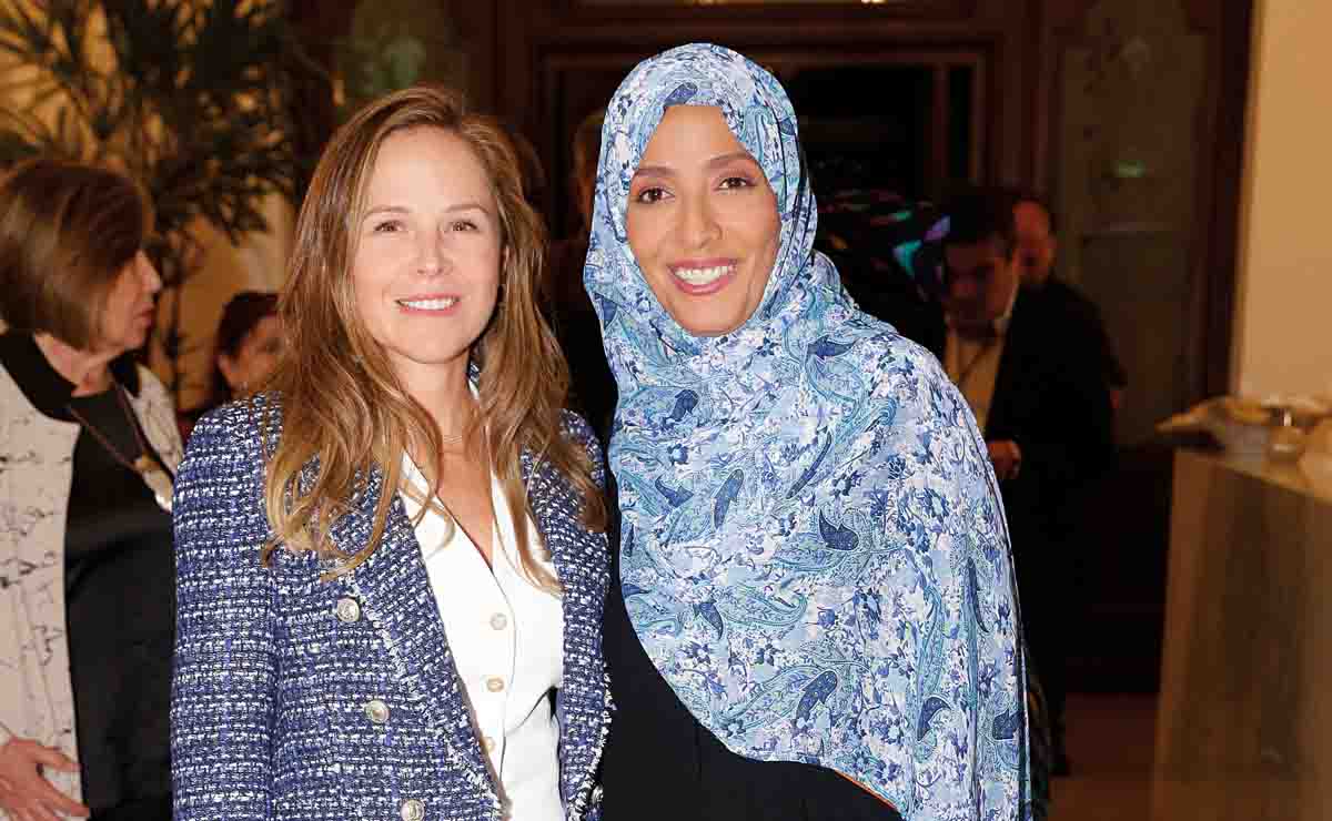 Gabriela Gutiérrez y Tawakkul Karman / Fotos: Daniel Saldívar