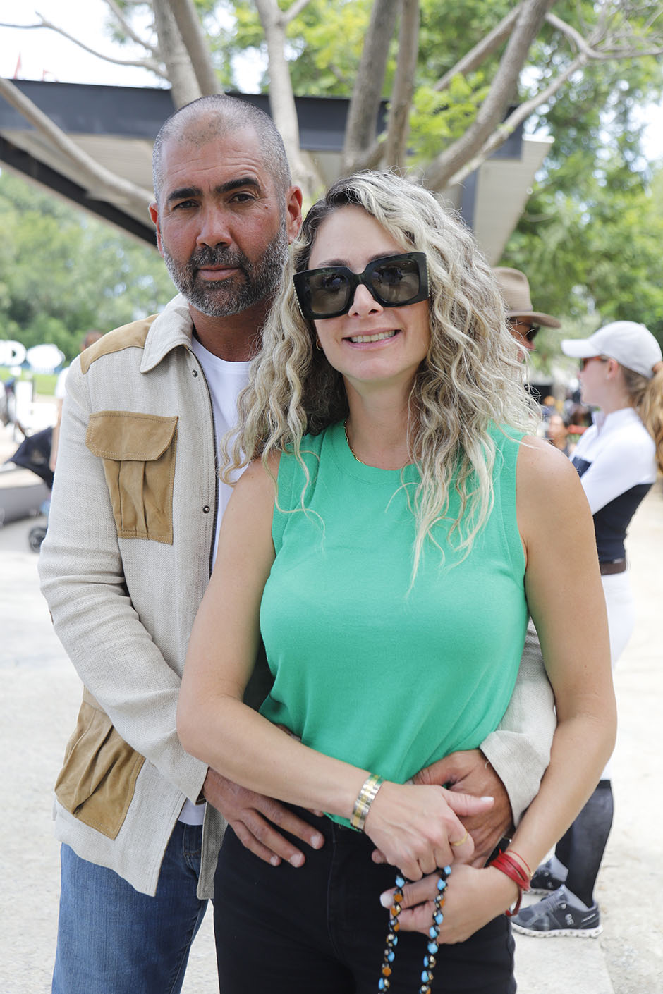 Jacobo Saib y Grace Hitti