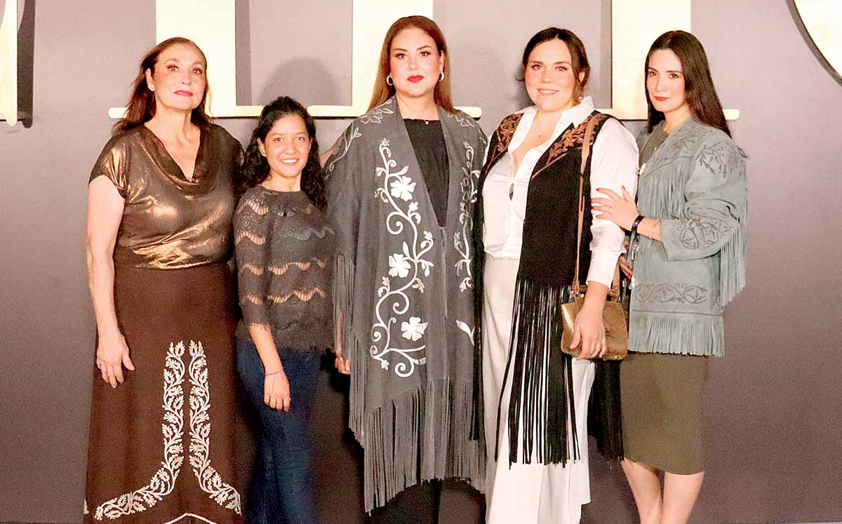 HAEBERLI PIEL fueron una de las marcas que participaron en la pasarela con sus exclusivos diseños