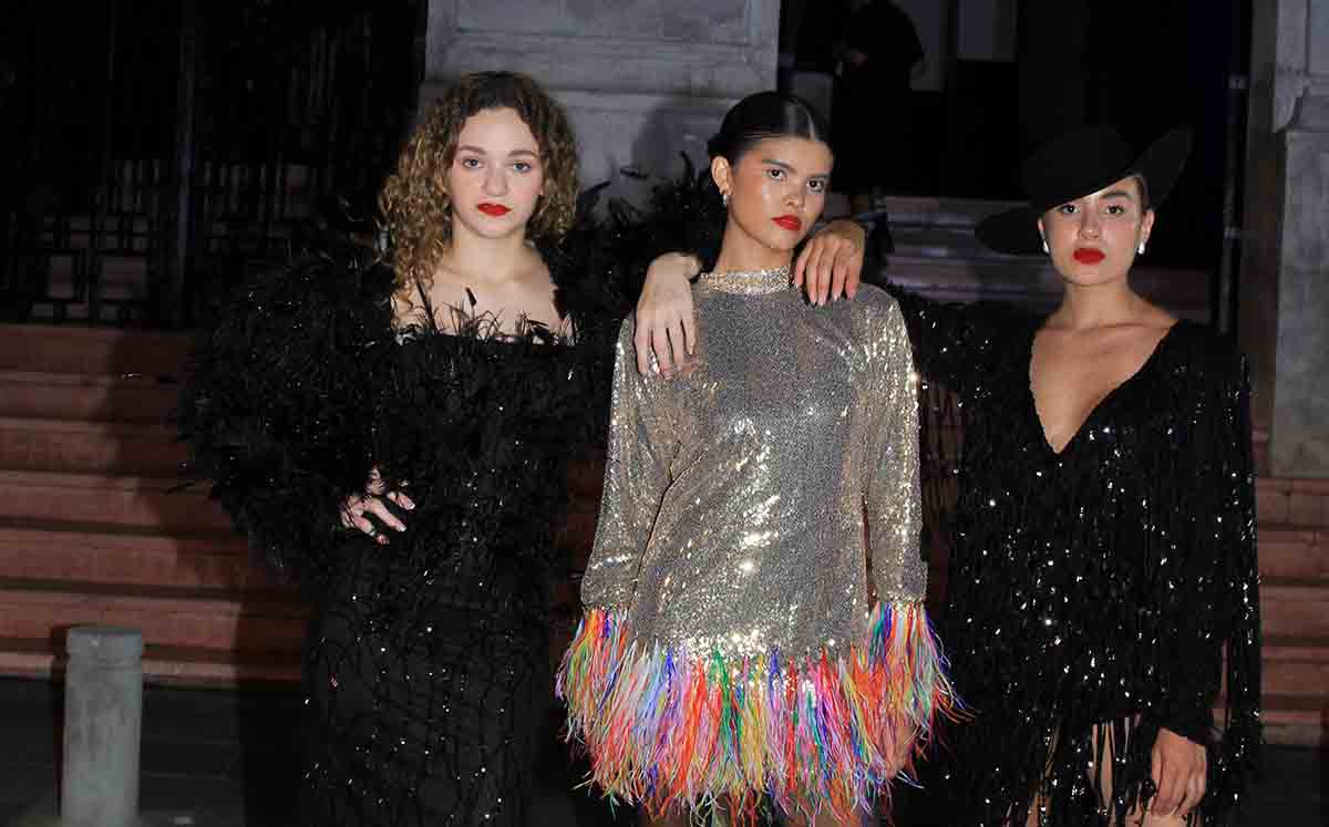 Modelos que nos acompañaron en la pasarela de 16 aniversario