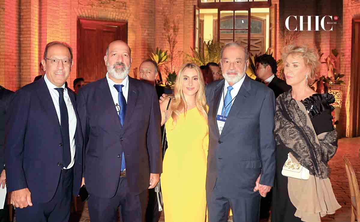 Marco Antonio Slim, Patrick Slim, Soumaya Romero, Carlos Slim y Mercedes Sánchez Navarro / Fotos: Daniel Saldívar
