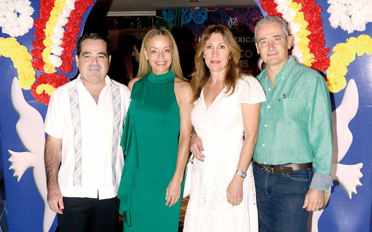 Óscar Zavala, Frida Ehard, Diana González y Ruperto González