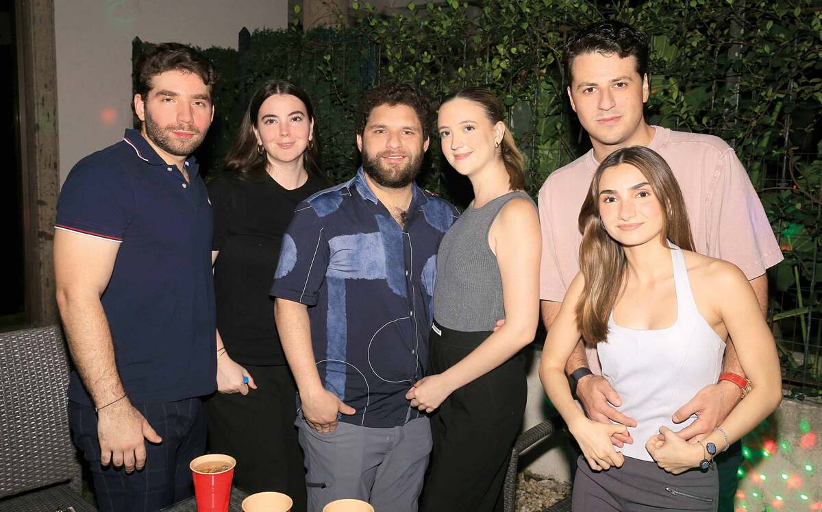 Patricio Marichalar, Bárbara Villarreal, Andrés González, Daniela Belles, Bárbara Carrillo y Alonso De la Garza