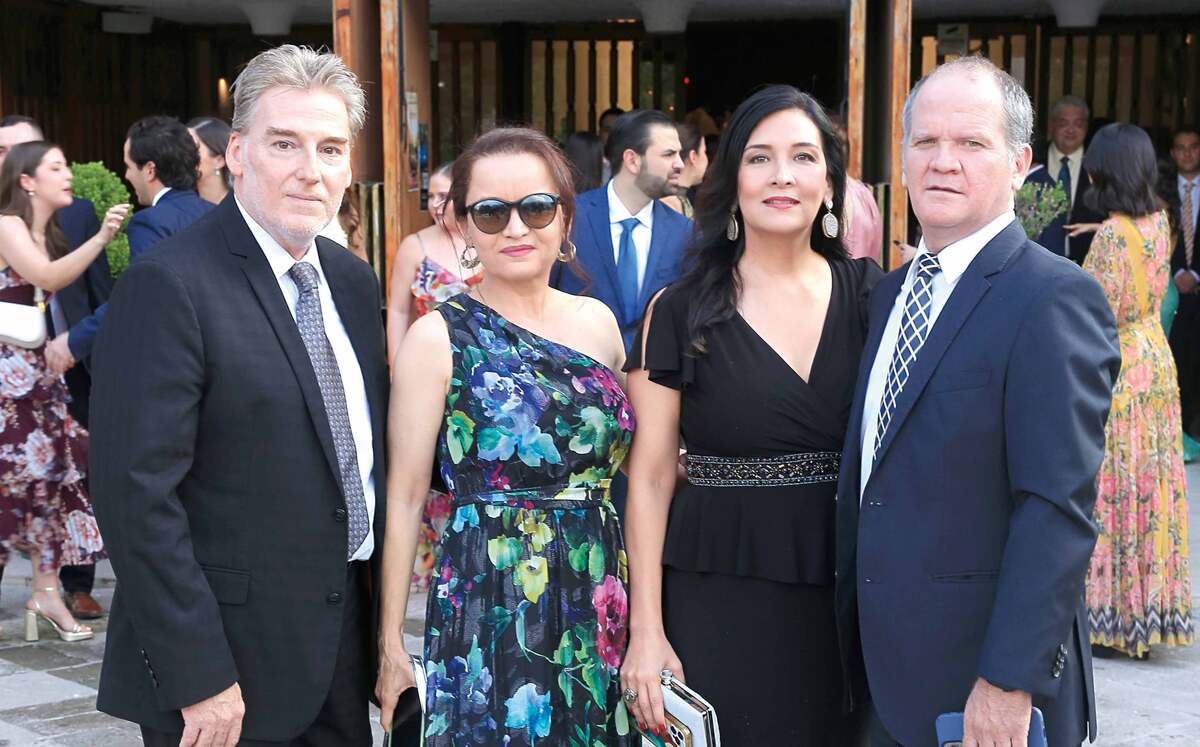 Ricardo García, Alma Roché, Sylvia Ruiz y Alejandro Gómez Junco
