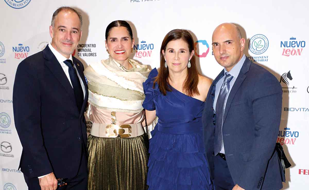 Santiago Kuri, Lorena Guillén, Consuelo Lankenau y Álvaro Aguirre / Fotos: Daniel Saldívar