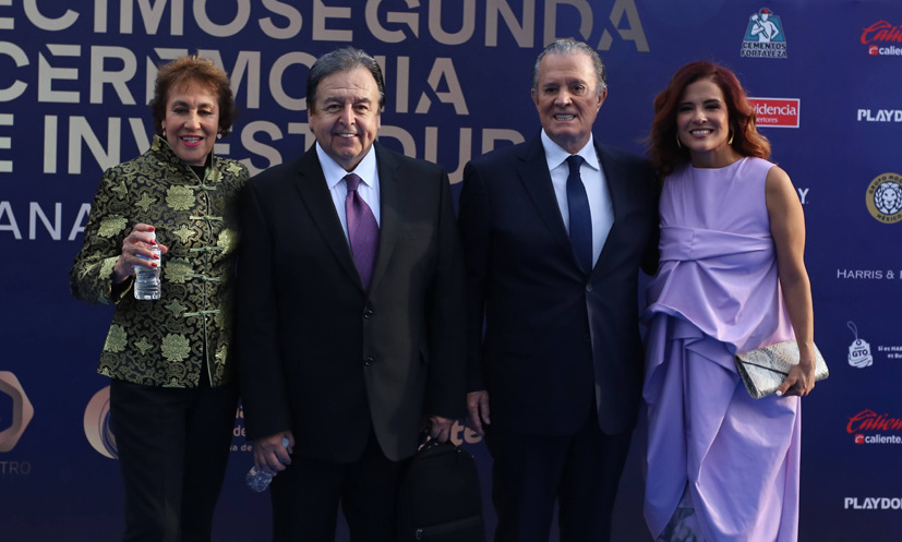 Alicia "La Pelé" Vargas, Antonio Moreno, Raúl Orvañanos y Adriana Monsalve