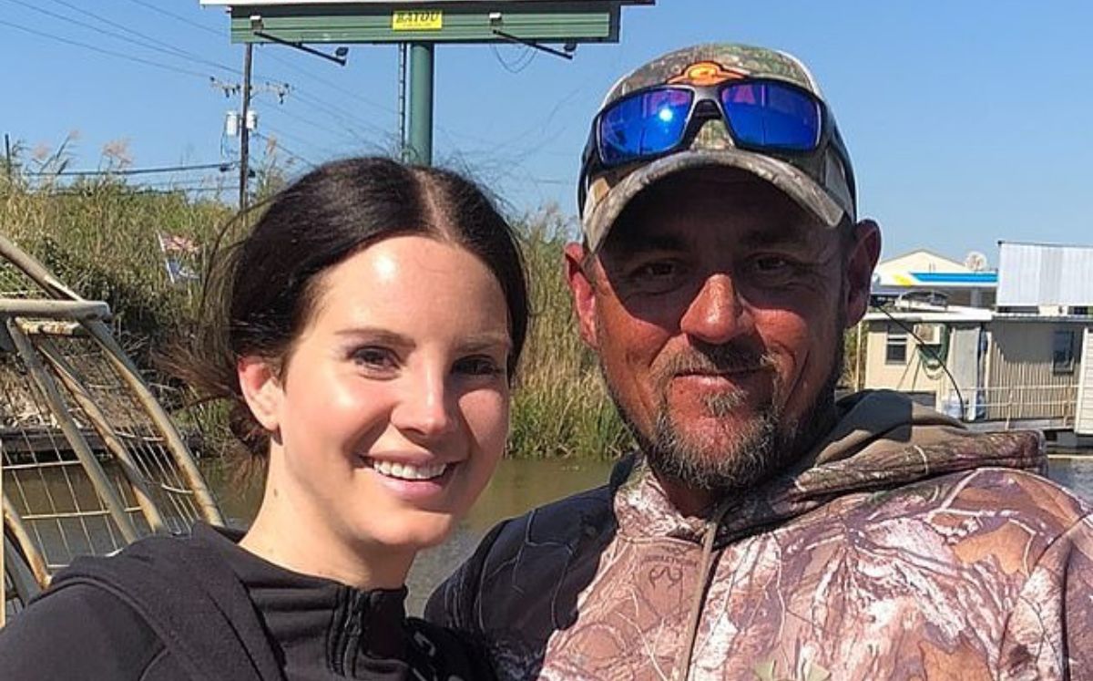 Lana del Rey con su presunto novio (Instagram)