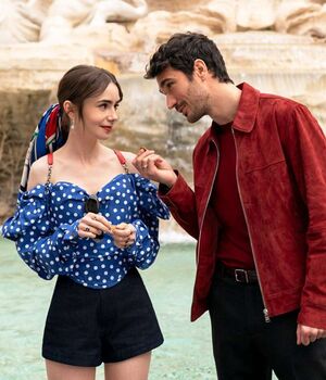 Lily Collins y sus referencias a Lizzie McGuire en 'Emily In Paris' (Netflix)