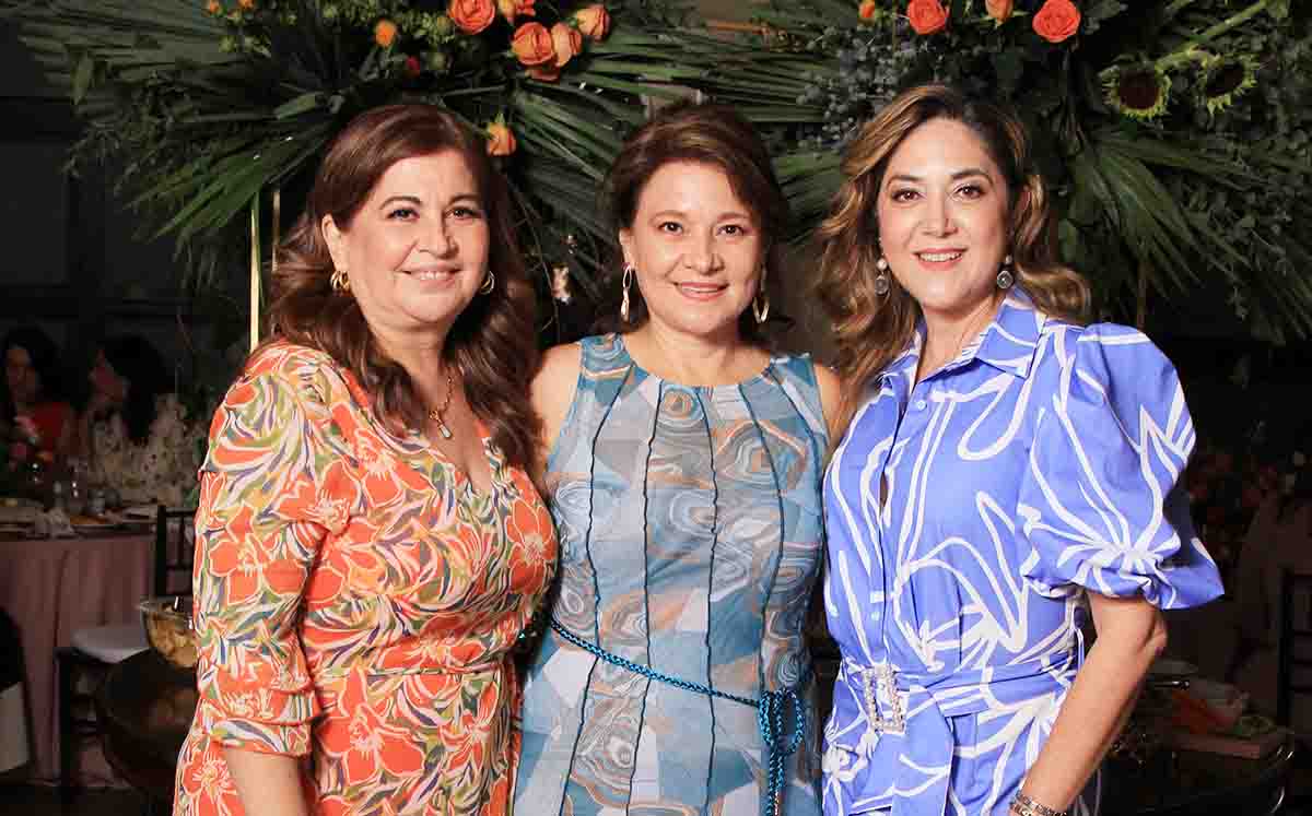 BALBINA LU, CARMEN LU Y CAROLINA GONZÁLEZ llegaron con sus mejores outfits al festejo