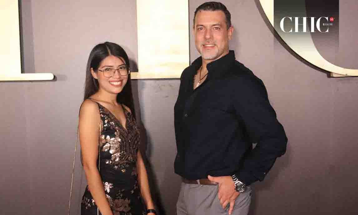 SELENE TURULLOLS Y CARLOS PALMA llegaron puntuales al evento