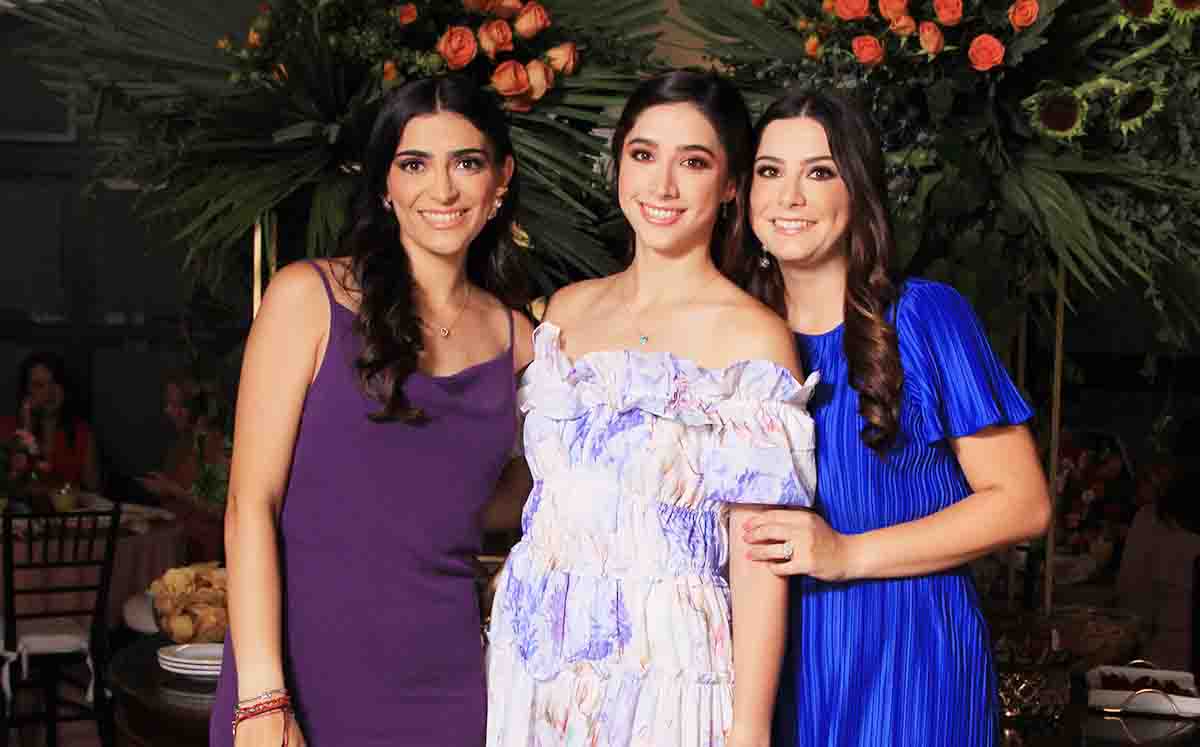 DANIELA MADERO, ANA LUCIA MADERO Y MARTHA MARÍA MADERO llegaron con sus mejores outfits al Club Campestre Tampico