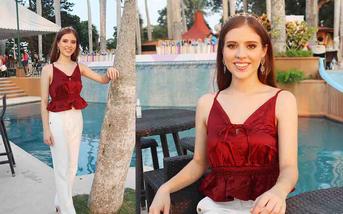REGINA SALDÍVAR, reina del Club Campestre Tampico estuvo presente en la tarde de rompe hielo