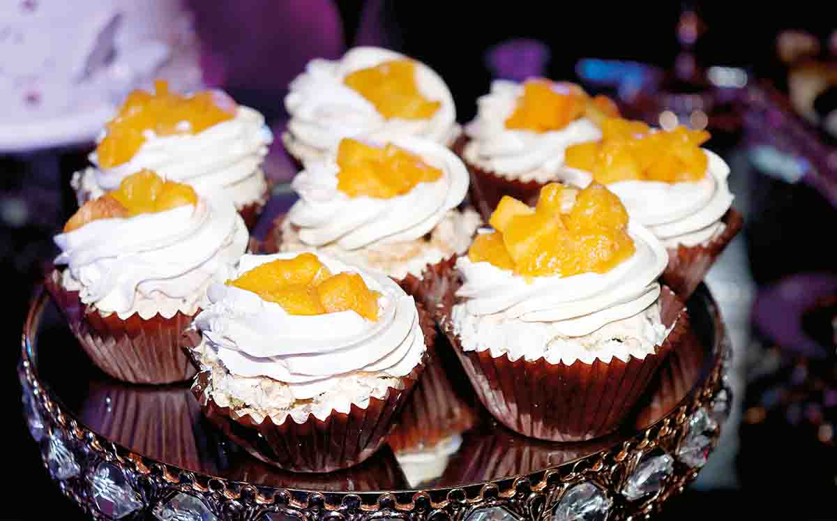 detalles de los deliciosos postres