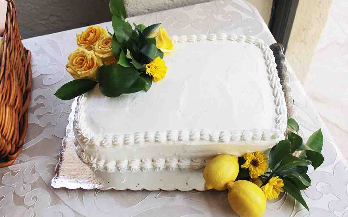 DETALLES del pastel