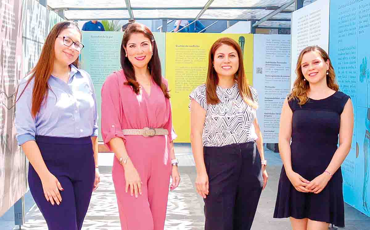 ERIKA RIVERA, MARIANA PRIEGO, LESVIA DE LA ROSA Y SILVIA GUTIÉRREZ nos regalaron sus mejores sonrisas