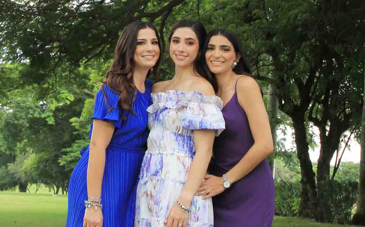MARTHA MARÍA MADERO, ANA LUCIA MADERO Y DANIELA MADERO compartieron un lindo momento de hermanas