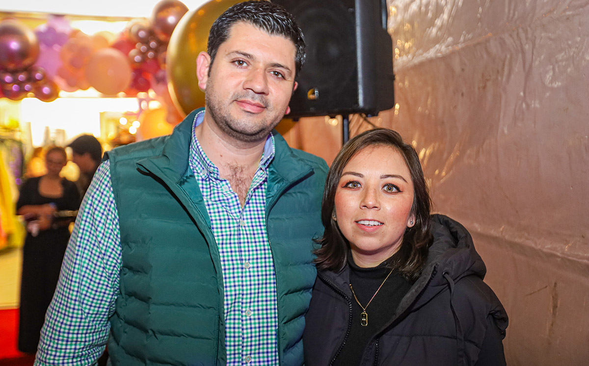 Eduardo Hernández y Alejandra Amarillas
