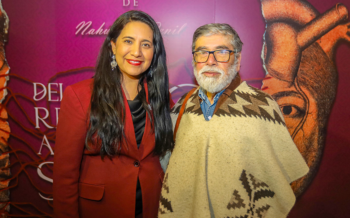 Nelly Carrasco y Nahúm Bernabé