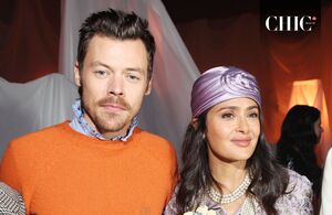 Salma Hayek y Harry Styles arrasan en Paris Fashion Week (Foto: Getty)