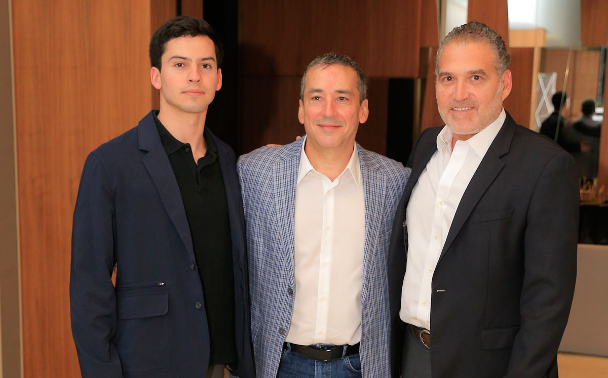 Gonzalo Belden, Lorenzo Belden y Patricio Chapa